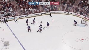 Легенды НХЛ - Обзор финала кубка Стэнли - MTL v NYR - Игра 1 (NHL 23)