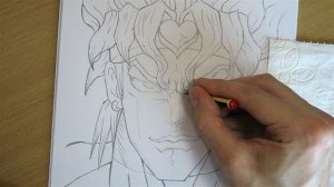 How to Draw Dio Brando | JoJo's Bizarre Adventure | Step By Step Drawing Tutorial