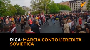 Riga: marcia conto l’eredità sovietica