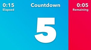20 Second Timer with Voice Countdown