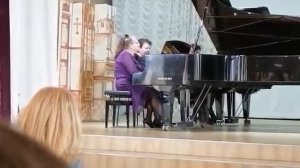 Фортепианный квартет"Пианола"А.Дворжак "Славянский танец # 8" соль минор.