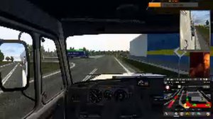 Euro Truck Simulator 2 покатухи с KomikadzeVS читерим