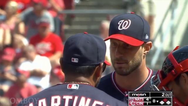 Max Scherzer refuses to come out of the game, a breakdown смотреть онлайн
