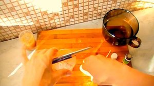 Аромасвеча своими руками ( ажурная )