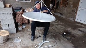 OtauTV Сборка Установка Настройка. Спутник KazSat3 58.5E