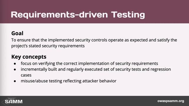 Requirements Driven Testing №5