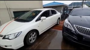 Погрузка авто в контейнер