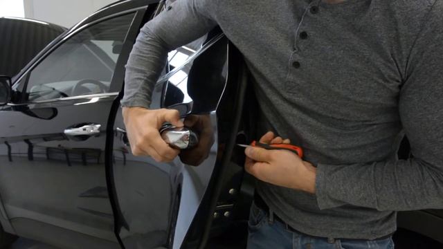 How to remove the door handle Hyundai Santa fe 2016 смотреть онлайн