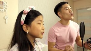 Дуэт «Папа и дочка» - Это моя любовь (Love is an open door) м/ф «Холодное сердце» (by Виктория Ким)