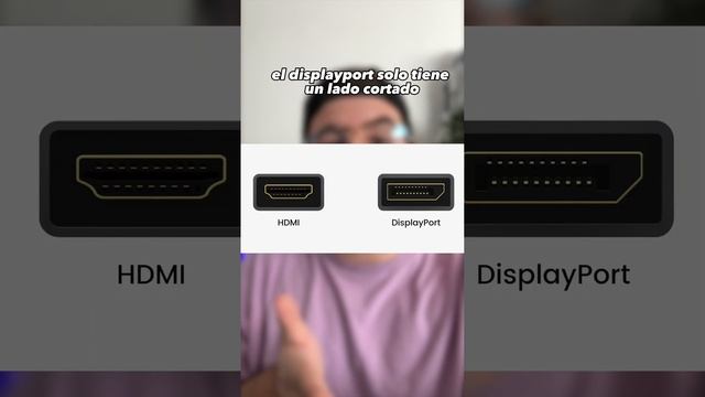 HDMI vs Displayport #tutorial #guia #monitor #tv #conector #cable #pc