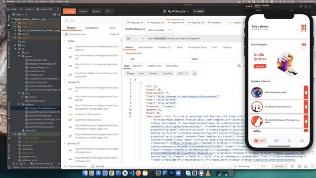 2- customize the theme color and content-Flutter Wordpress Clone App