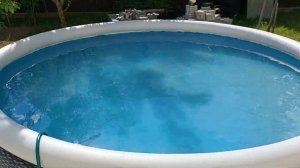 Распаковка — Надувной бассейн Bestway Fast Set 57376