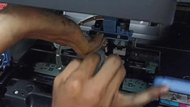 Printer Canon G2000 error 5200 berkedip bergantian 8x | support code 1700 ink absorber full reset