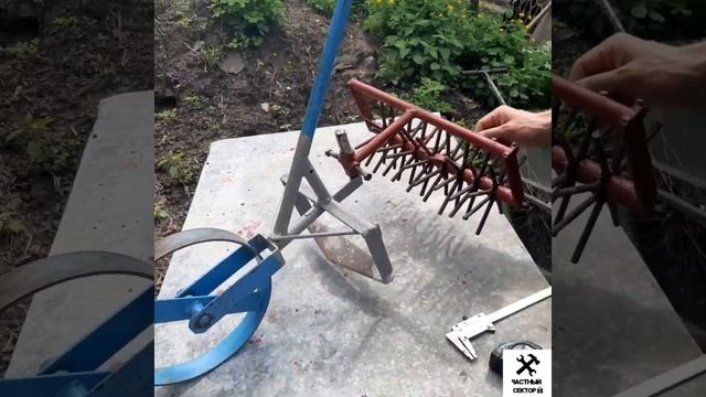 Ручной пропольник с ежами