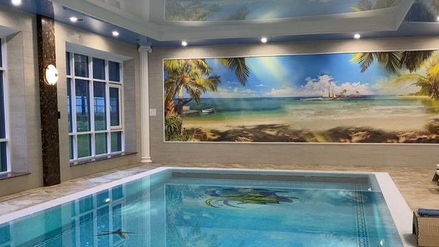 ПЕРЕЛИВНОЙ БАССЕЙН в доме от Кристал Пулс. Тюмень. смотреть онлайн