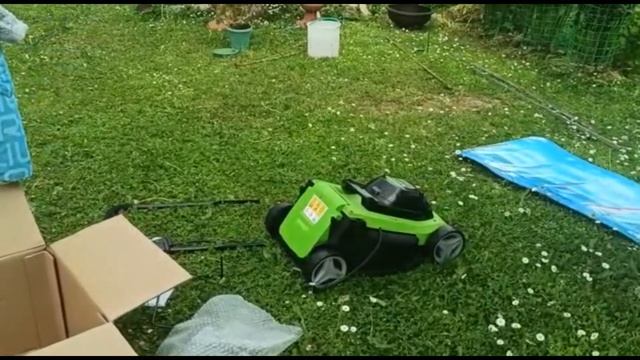 обзор аккумуляторной газонокосилки greenworks смотреть онлайн