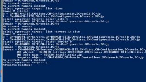 Удаление неисправного контроллера домена в Windows Srv 2008 R2