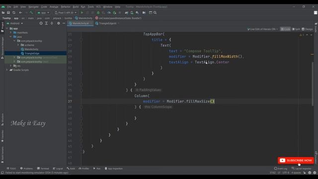 How to use Compose Tooltip in Jetpack Compose | Android | Kotlin | Make it Easy