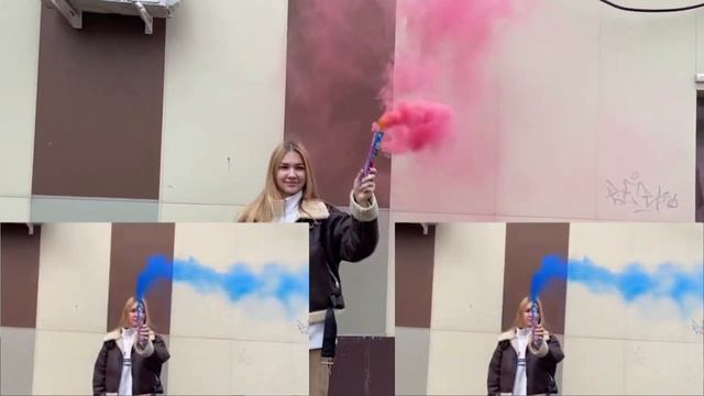 Цветной дым для гендер пати 60 сек (Джокер) смотреть онлайн