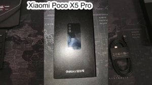 Samsung S 23 FE. Распаковка. Ч.2