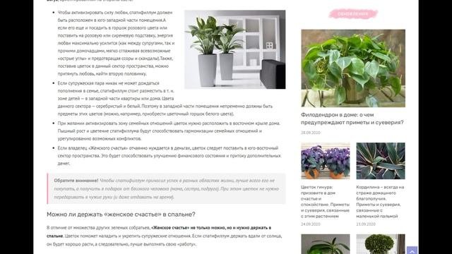 Где должен стоять в доме цветок «женское счастье» и можно ли держать спатифиллум в спальне?