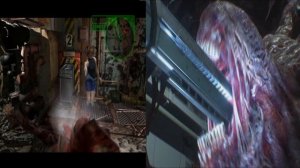 RE3: Nemesis 1999 vs Nemesis 2020 Split Screen Death Scene