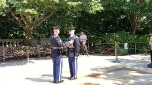 Changing the Guard / Смена почетного караула в США