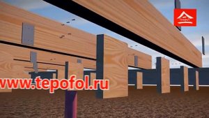 Утепление пола, дом на сваях.