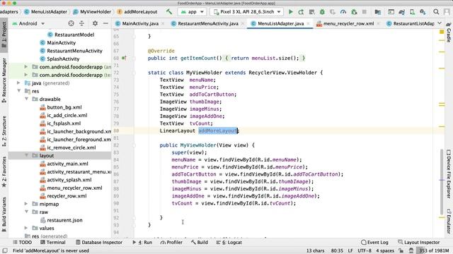 Project#2 Android Food Order/Delivery App (Java) | 2021 смотреть онлайн