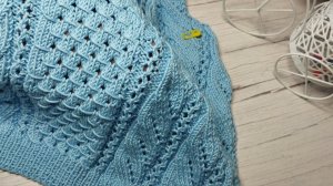 Узор сеточка для летней маечки)))