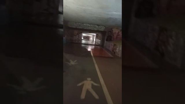 Atravessando túneo do Lucio Costa meia noite na chuva смотреть онлайн