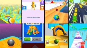 Action Balls vs Join & Clash vs Going Balls vs Gummy Bear vs Sky Rolling Ball vs Cat Runner vs Racc