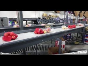 Фасовка фруктов в пакеты (видео)