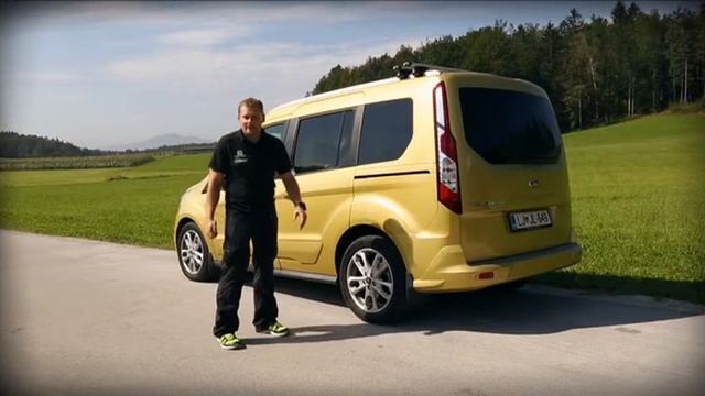 2014 ford tourneo connect 1.6 TDCi titanium - test смотреть онлайн