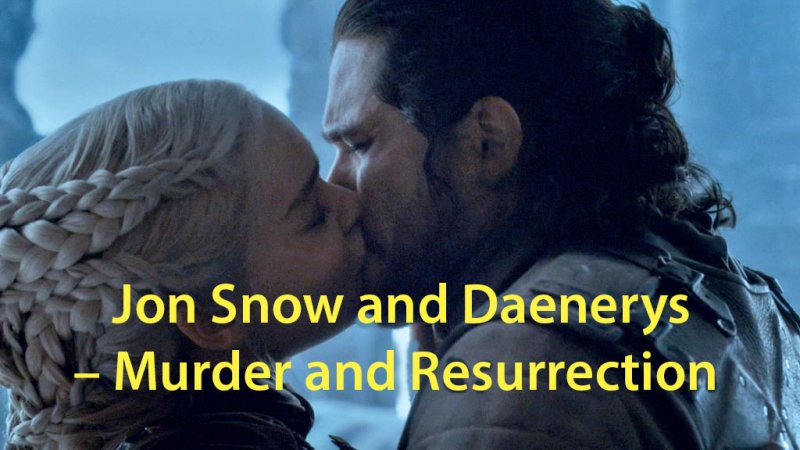 #shorts Jon Snow and Daenerys – Murder and Resurrection #gameofthrones #daenerystargaryen #daenerys