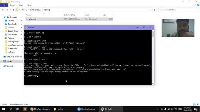 Using Git Version Controlling System Git CMD and Git bash смотреть онлайн