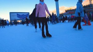 Медео каток. Высокогорный открытый каток.