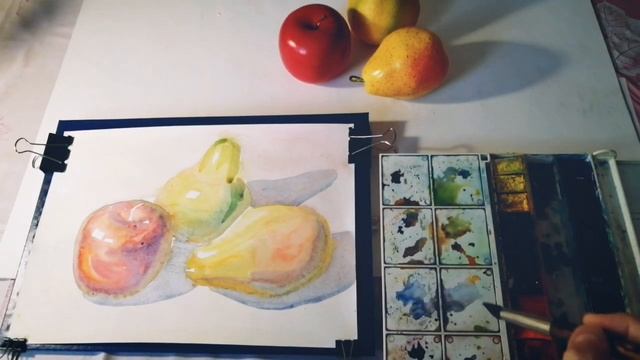 Рисуем фрукты смотреть онлайн