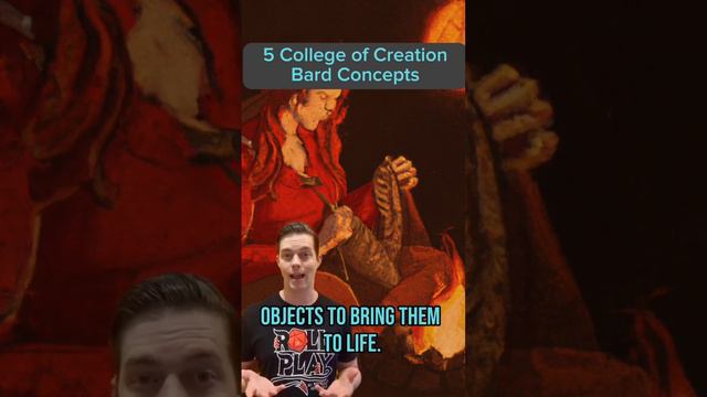 5 College of Creation Bard Concepts #dnd #dungeonsanddragons #dnd5e #dmtips #ttrpg #gmtips