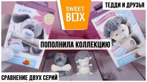 Сравнение 2 коллекций Sweet Box ★Tatty Teddy & my Blue Nose friends★ Тедди и друзья Свит Бокс