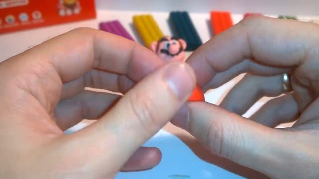 ЛЕПИМ МАРИО ИЗ ПЛАСТИЛИНА | Modeling MARIO смотреть онлайн