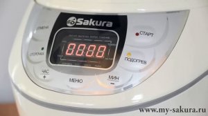 видео инструкция мультиварка скороварка Sakura SA-7758, 2 в 1, рецепты для мультиварки