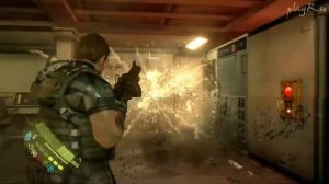 Прохождение Resident Evil 6 Крис Часть 14 (Авианосец - мостик)