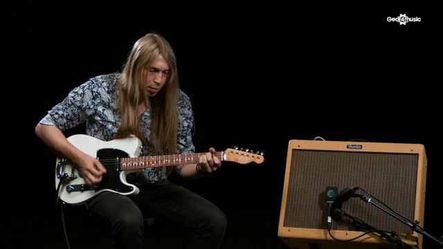 Fender Vintera 60s Telecaster w/ Bigsby PF, White Blonde | Gear4music смотреть онлайн