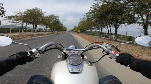 Езда на мотоцикле Honda Shadow Aero 750 #12 || Дневная поездка