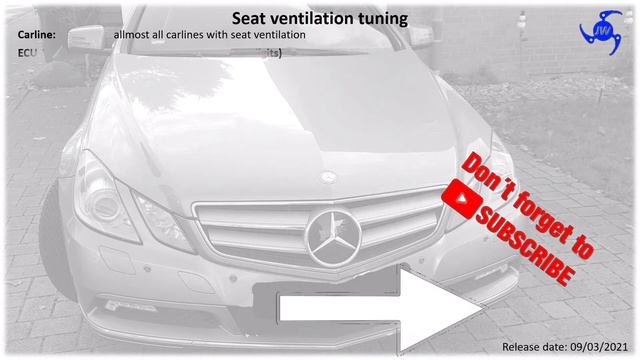 DIY - Seat Ventilation tuning - Mercedes coding manual смотреть онлайн