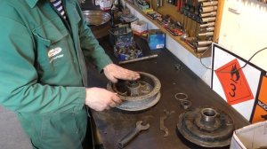 Ч 8. Мотоцикл из запчастей.Автомобильное (широкое) колесо на мотоцикл  Днепр-12 (К-750 ,М-72 ,Урал)