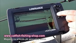 Lowrance Hook Reveal 7 HDi  - test pescuit la clonc