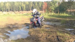 ОБЗОР G_G Yamaha BWS по грязи! Удивииил...