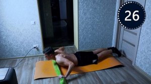 Спина будет сжечь после 5 минут / Тренировка без железа